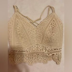 Lace tank